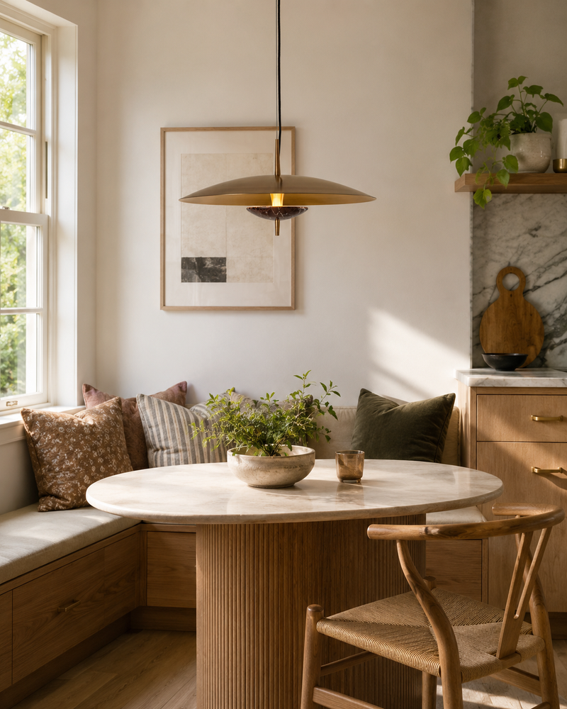 Surnames Disc Pendant lamp