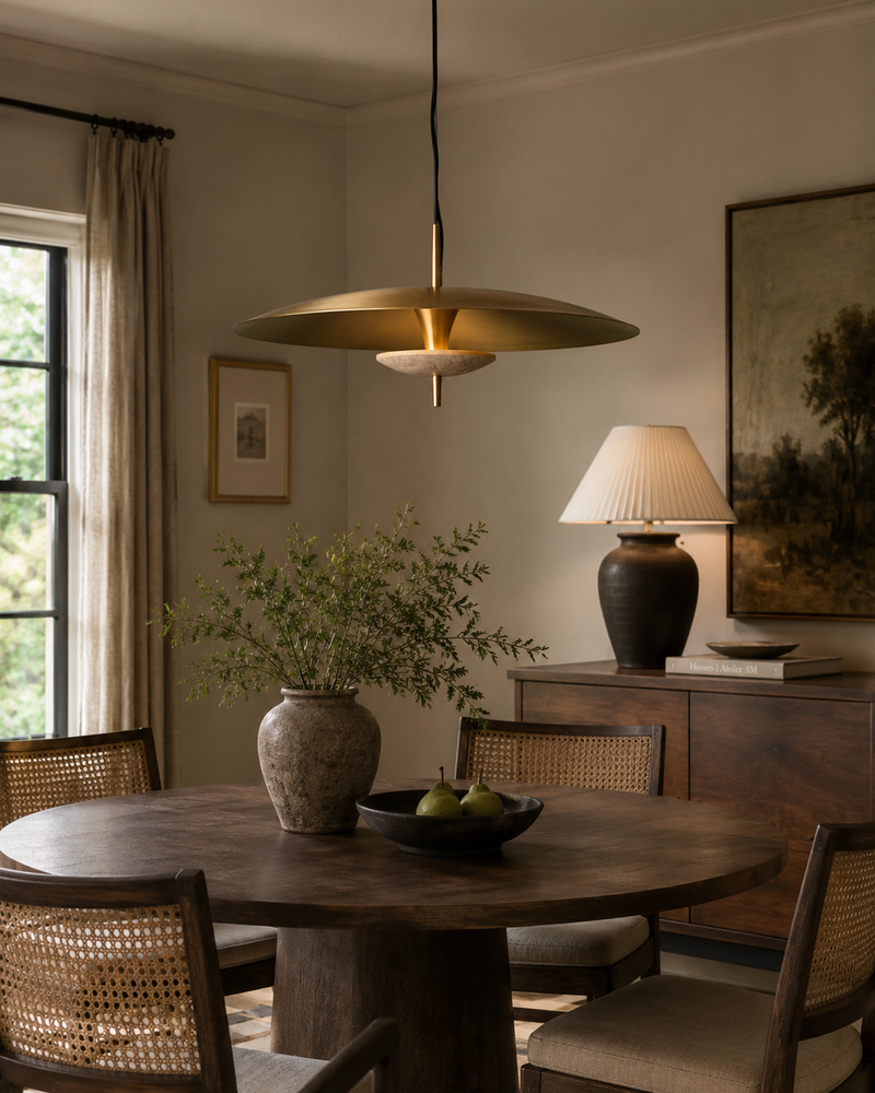 Surnames Disc Pendant lamp