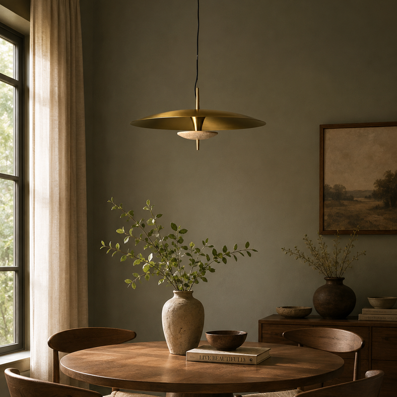 Surnames Disc Pendant lamp