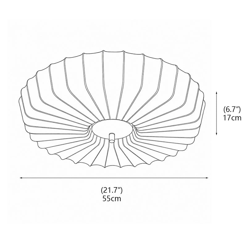 Surnames Flush Mount Ceiling Lamp