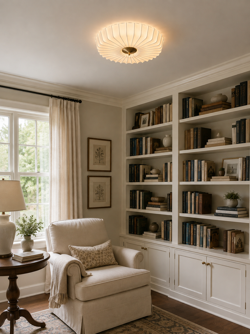 Surnames Flush Mount Ceiling Lamp