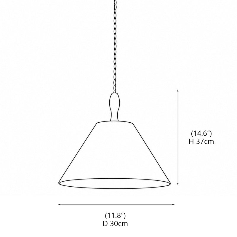 Sylvie Embroidered Botanical Pendant Lamp