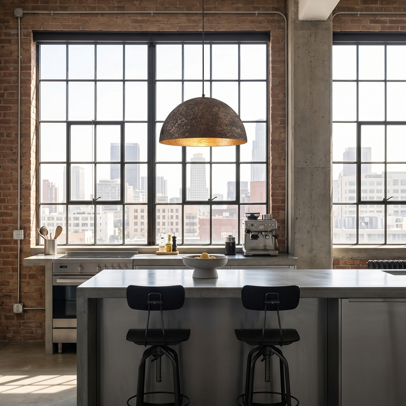 Terra Dome Pendant Lamp