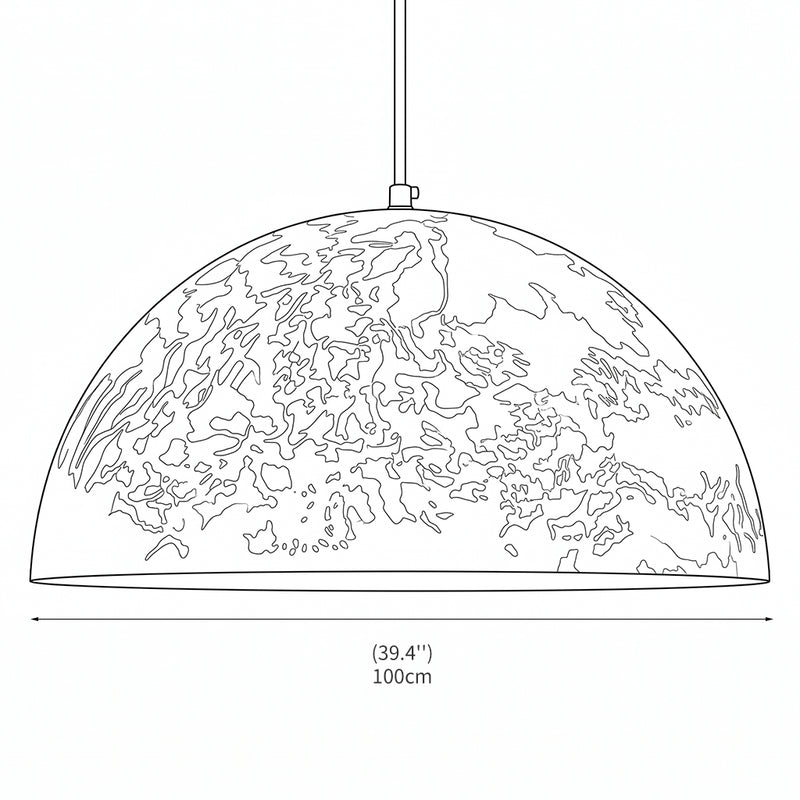 Terra Dome Pendant Lamp