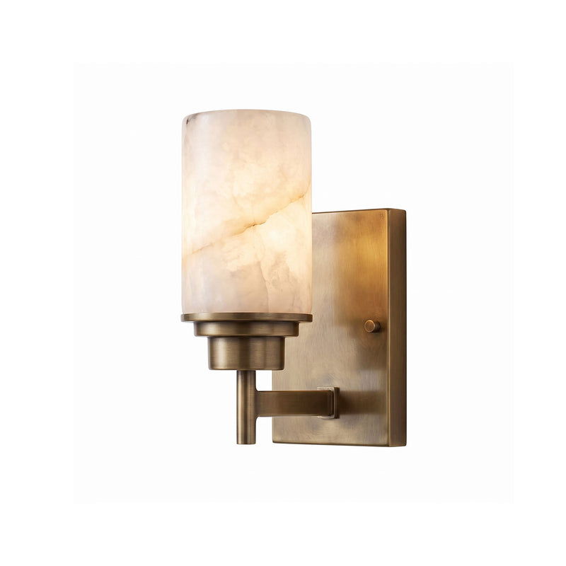 Thaddeus Alabaster Sconce