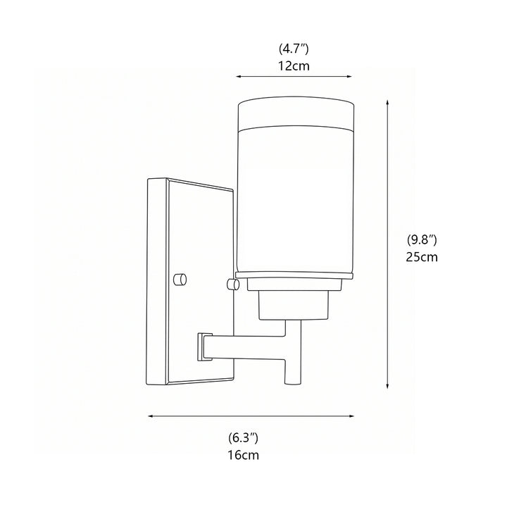 Thaddeus Glass Sconce