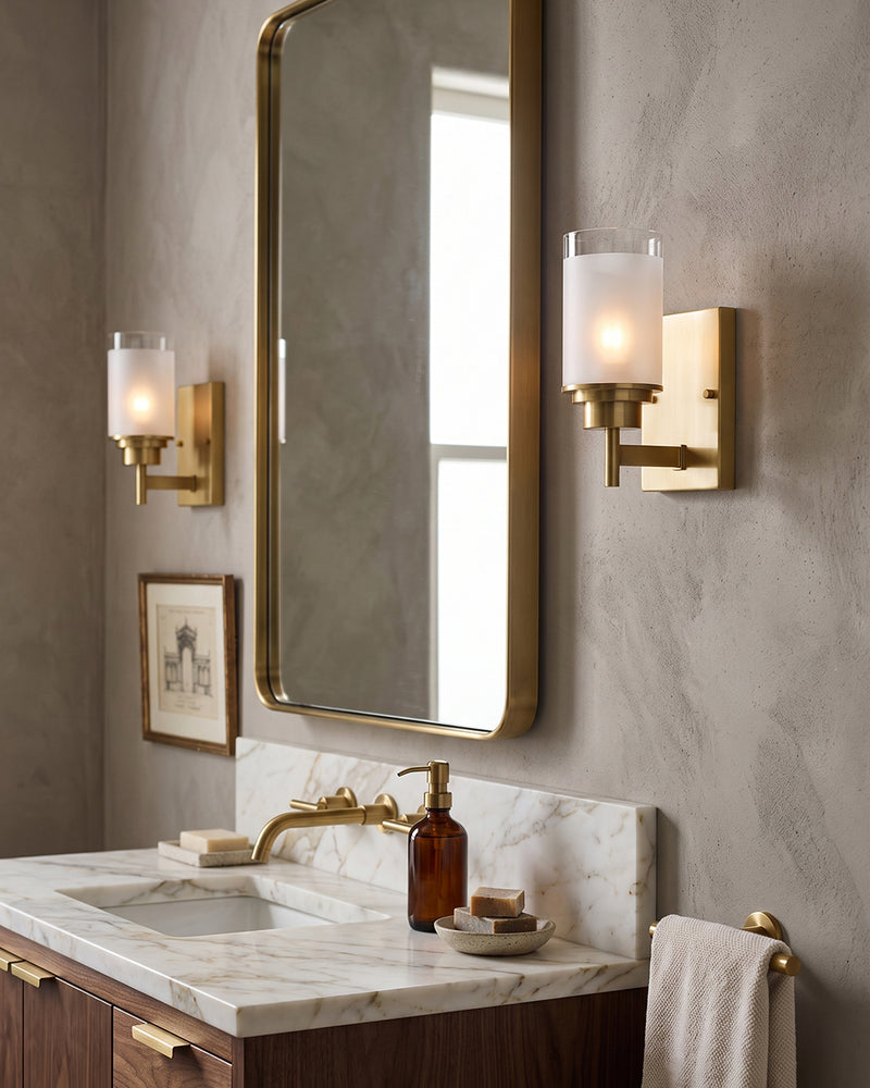 Thaddeus Glass Sconce