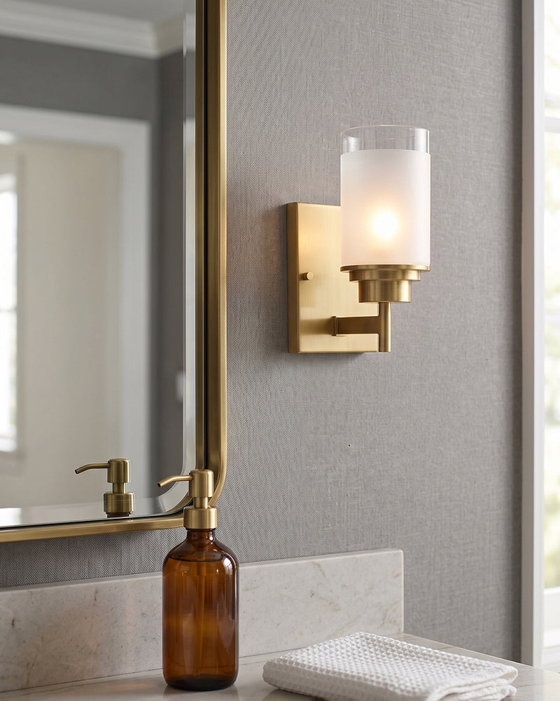 Thaddeus Glass Sconce