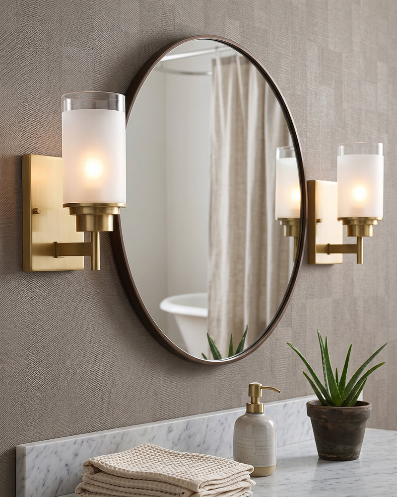 Thaddeus Glass Sconce