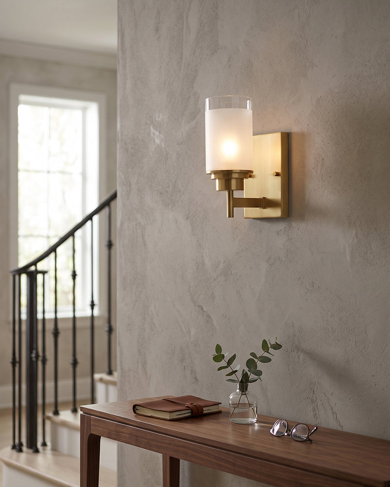 Thaddeus Glass Sconce