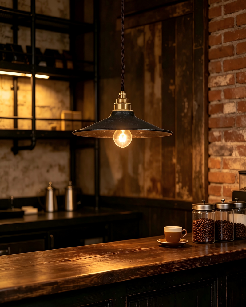 Thatcher Industrial Iron Pendant