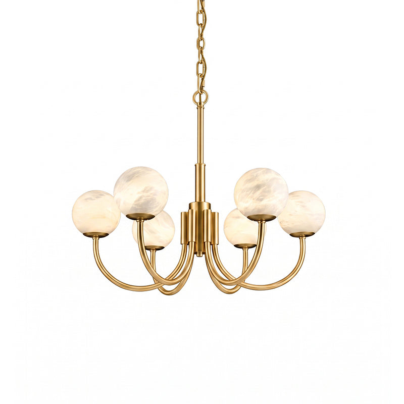 Theodore Alabaster Chandelier