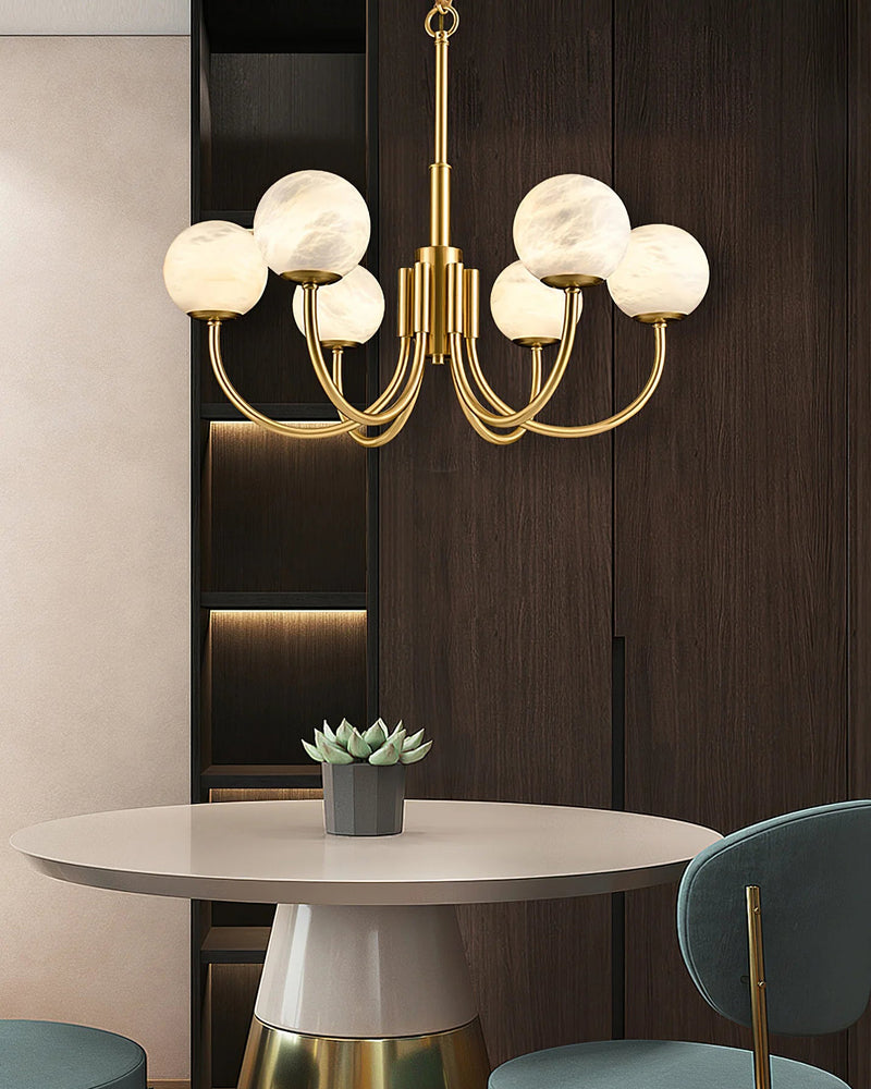 Theodore Alabaster Chandelier
