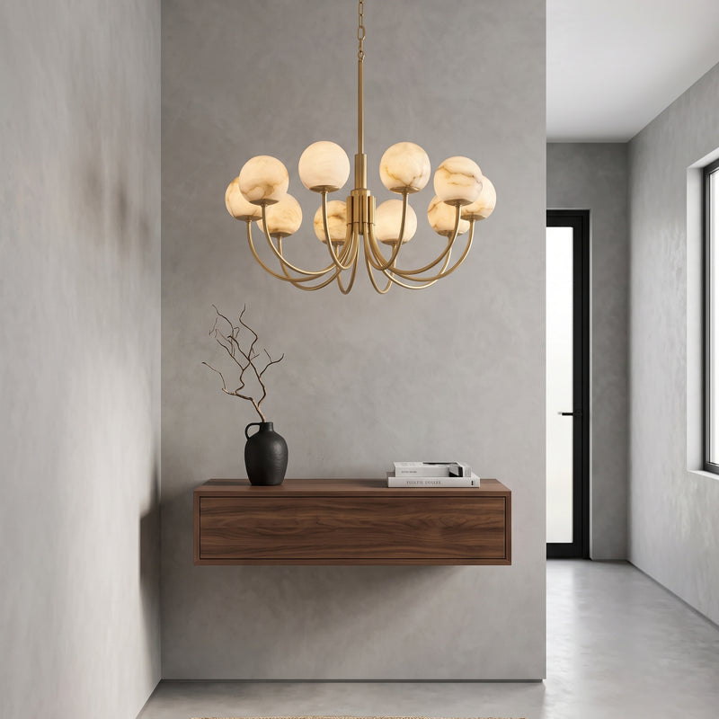 Theodore Alabaster Chandelier