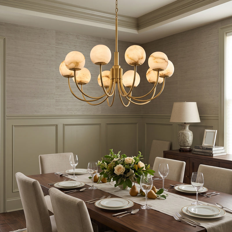 Theodore Alabaster Chandelier