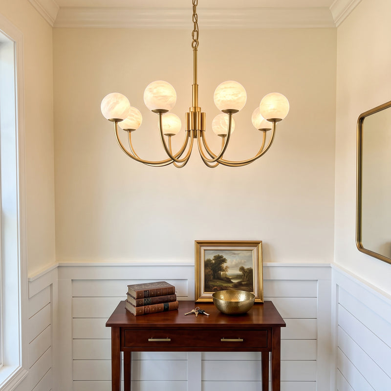 Theodore Alabaster Chandelier