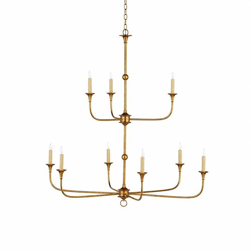 Thousand Brass Chandelier
