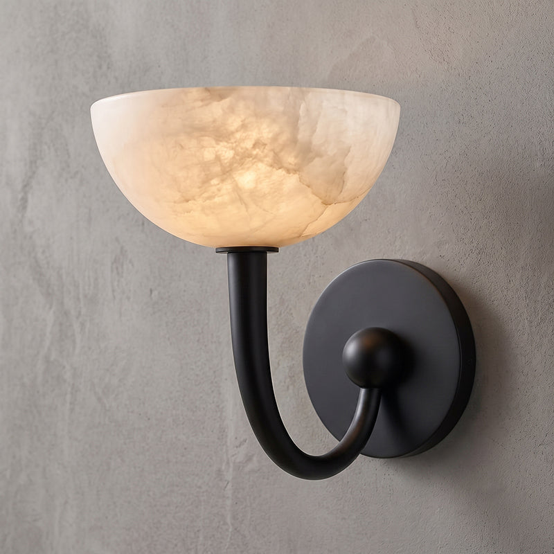 Torrance Alabaster Wall Sconce