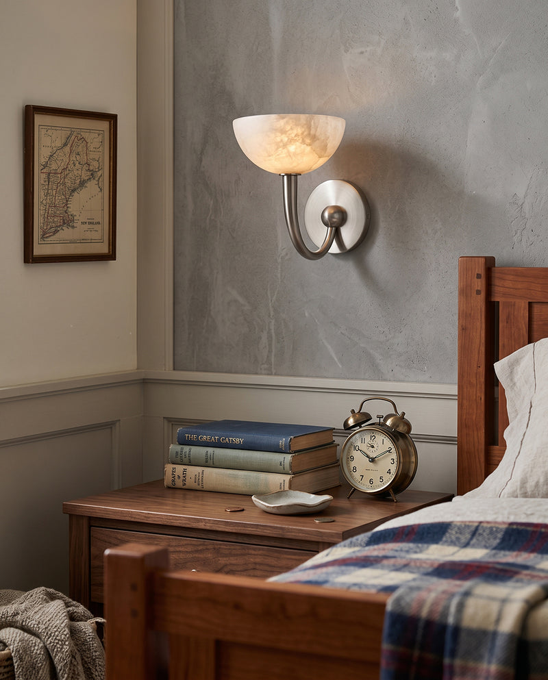 Torrance Alabaster Wall Sconce
