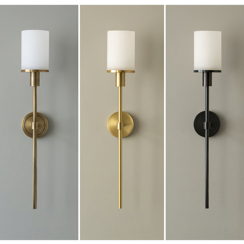 Tracie Classic Alabaster Sconce