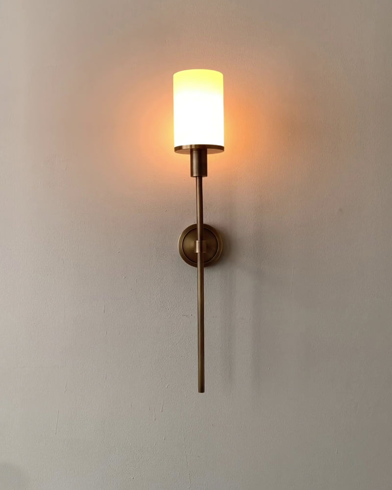 Tracie Classic Alabaster Sconce