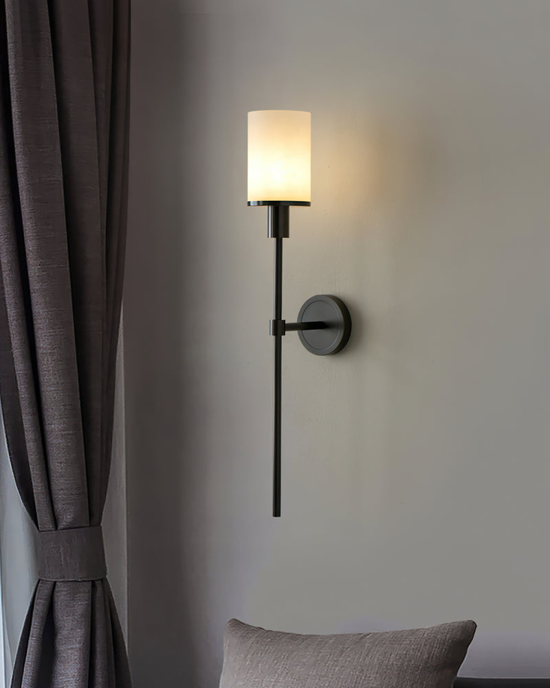 Tracie Classic Alabaster Sconce