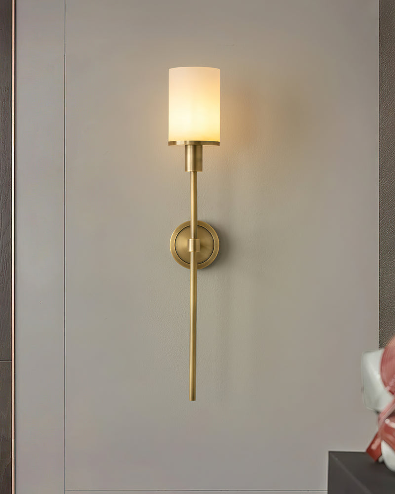 Tracie Classic Alabaster Sconce