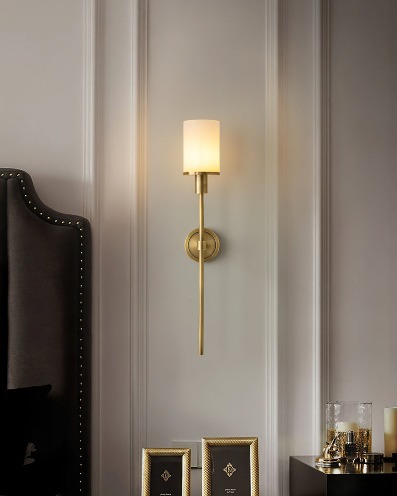 Tracie Classic Alabaster Sconce