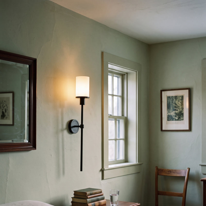 Tracie Classic Alabaster Sconce