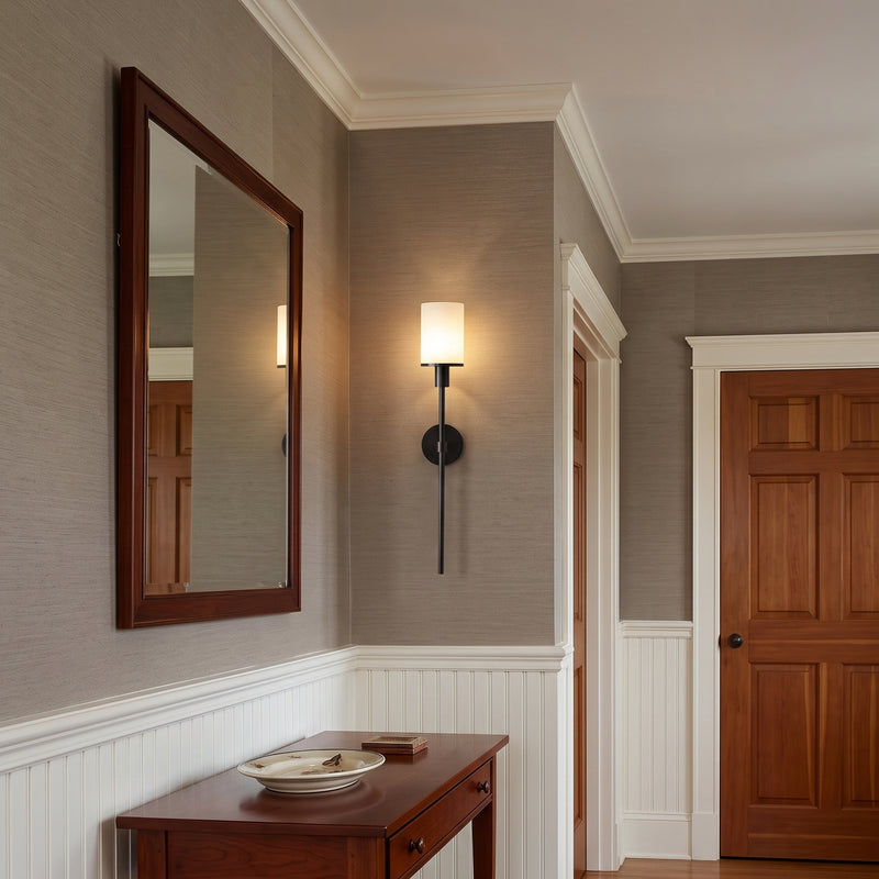 Tracie Classic Alabaster Sconce