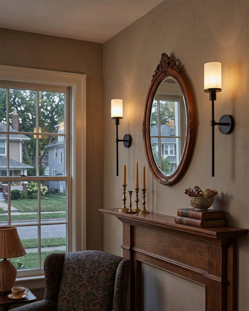 Tracie Classic Alabaster Sconce