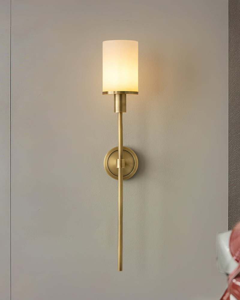 Tracie Classic Alabaster Sconce