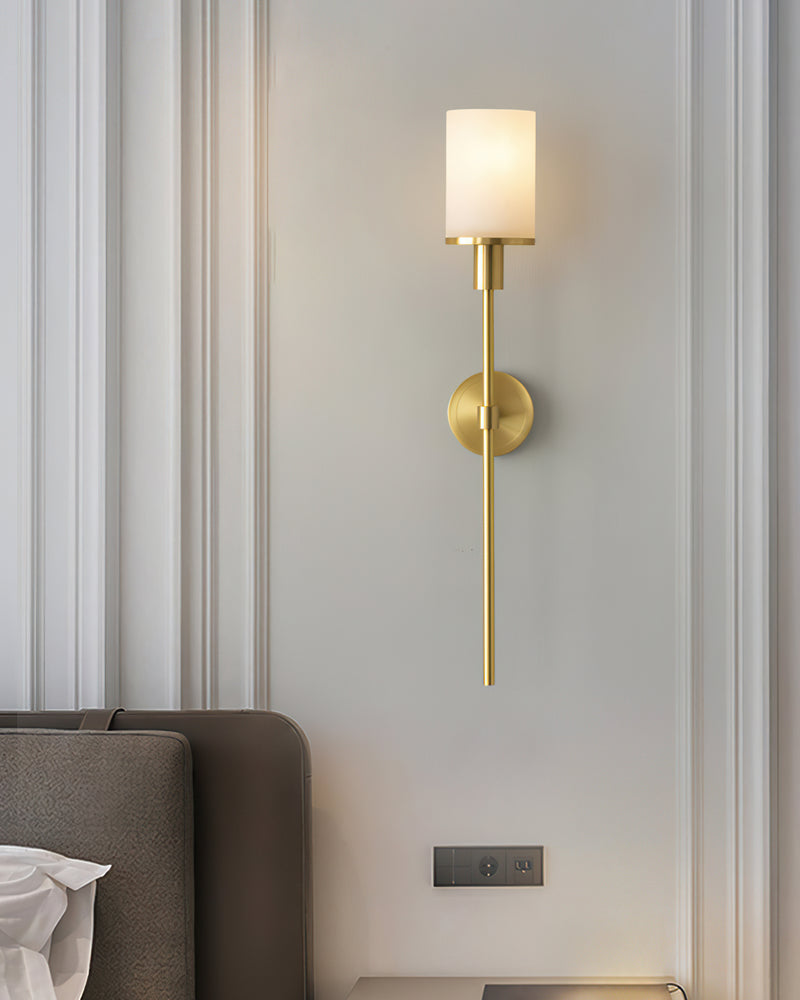 Tracie Classic Alabaster Sconce