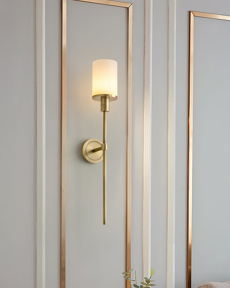 Tracie Classic Alabaster Sconce