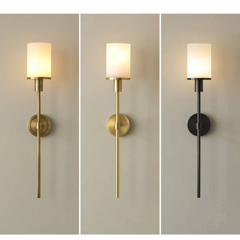 Tracie Classic Alabaster Sconce