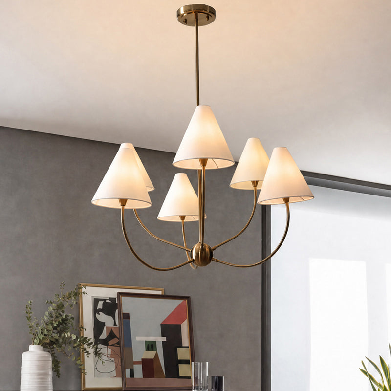 Tristan Sweeping Arm Chandelier – detail 6