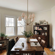 Tristan Sweeping Arm Chandelier – detail 5