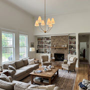 Tristan Sweeping Arm Chandelier – detail 2