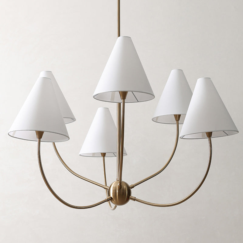 Tristan Sweeping Arm Chandelier – detail 12