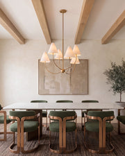 Tristan Sweeping Arm Chandelier – detail 10