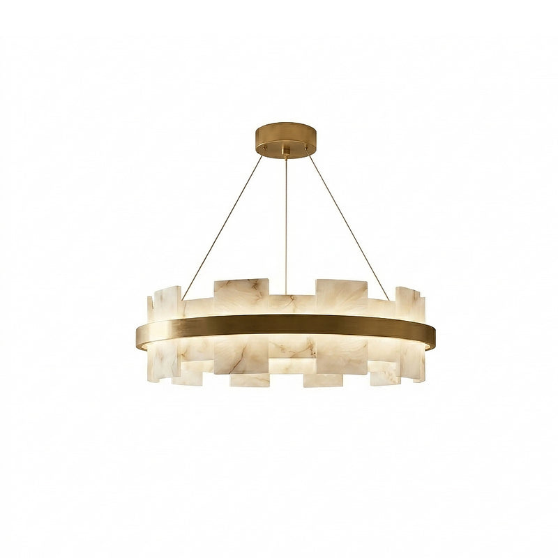Triva Alabaster Chandelier