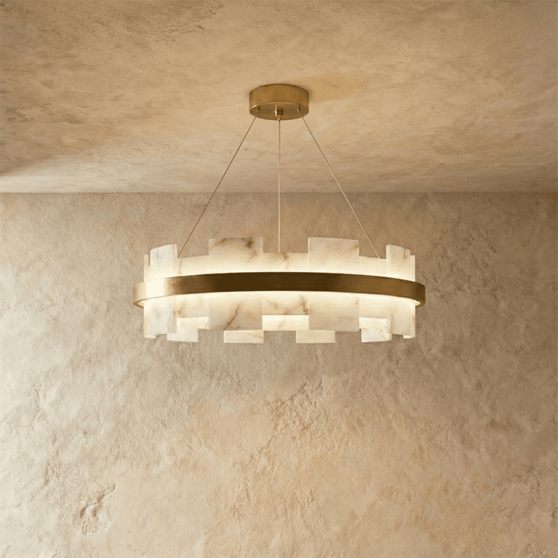 Triva Alabaster Chandelier