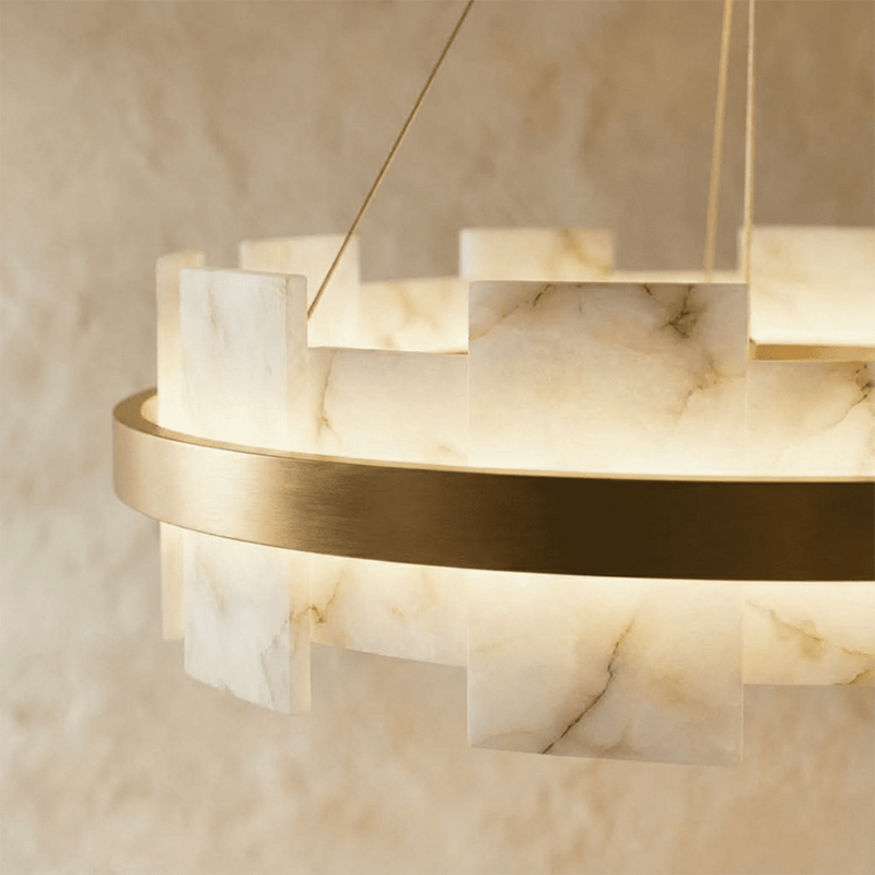 Triva Alabaster Chandelier