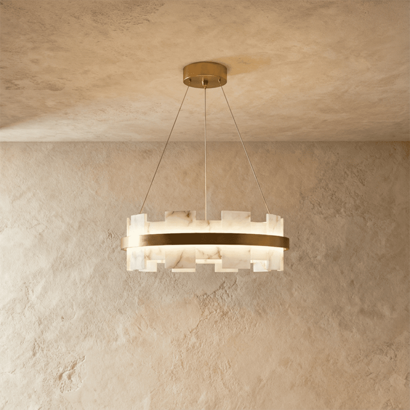 Triva Alabaster Chandelier
