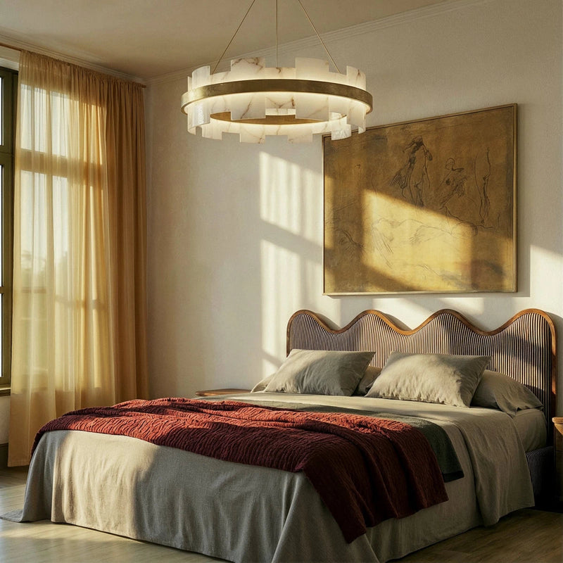 Triva Alabaster Chandelier