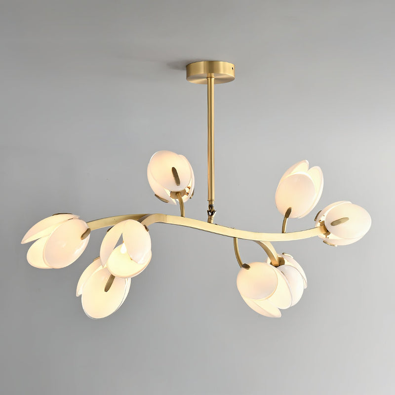 Tulip Vine Branch Chandelier
