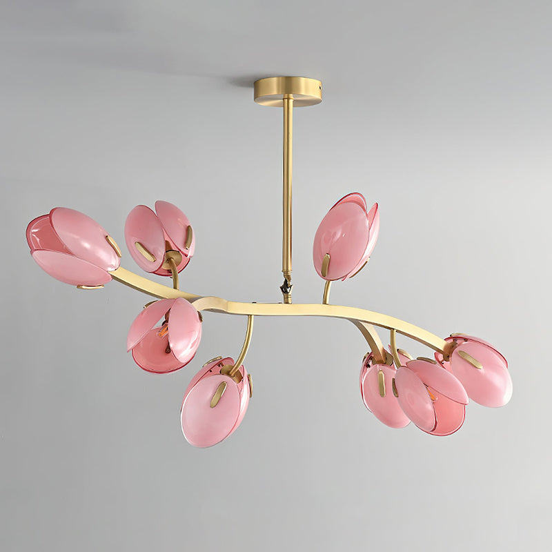 Tulip Vine Branch Chandelier