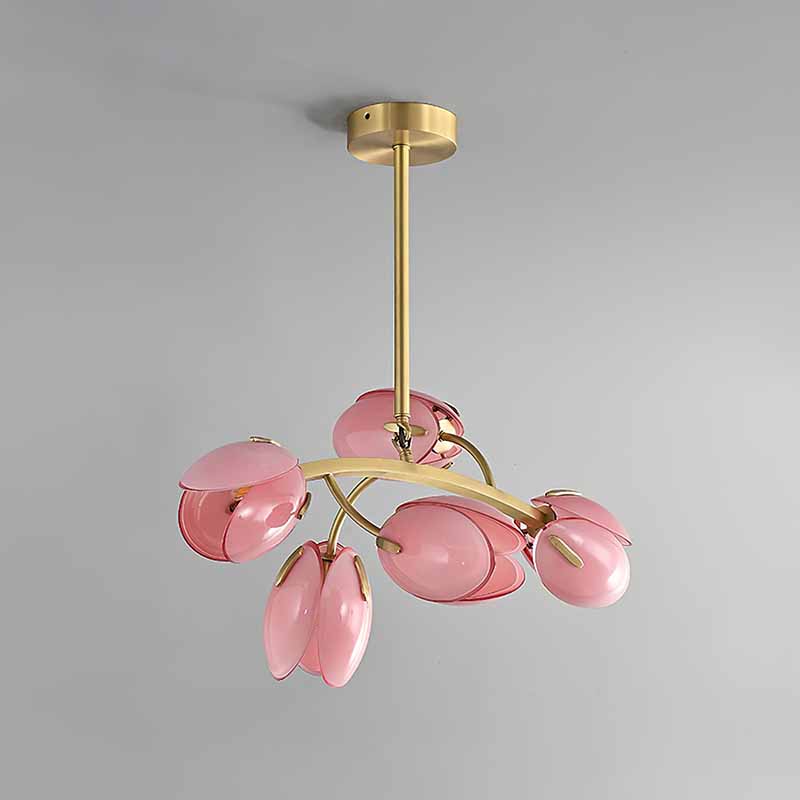 Tulip Vine Branch Chandelier