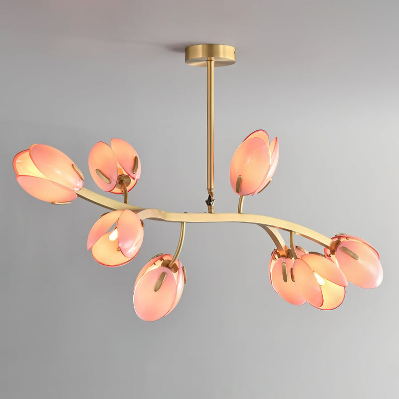 Tulip Vine Branch Chandelier