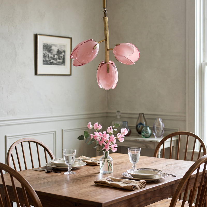 Tulip Vine Branch Chandelier